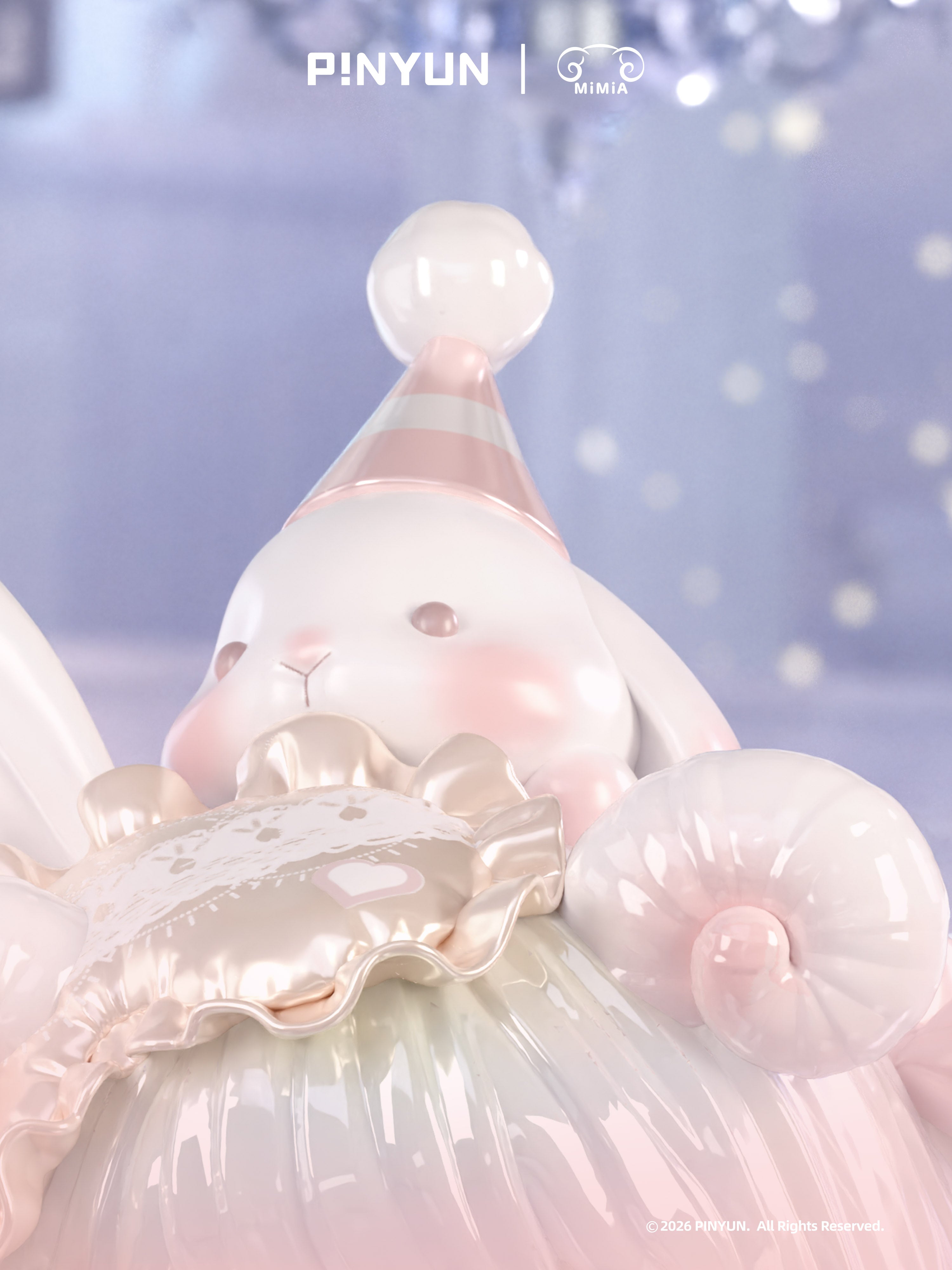 Mimia Sleepy Bunny 4th Birthday Figure Limited Edlition