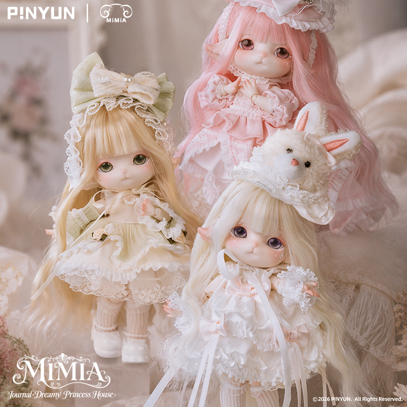 MiMiA Journal Dream Princess House Series Articulated Doll Blind Box