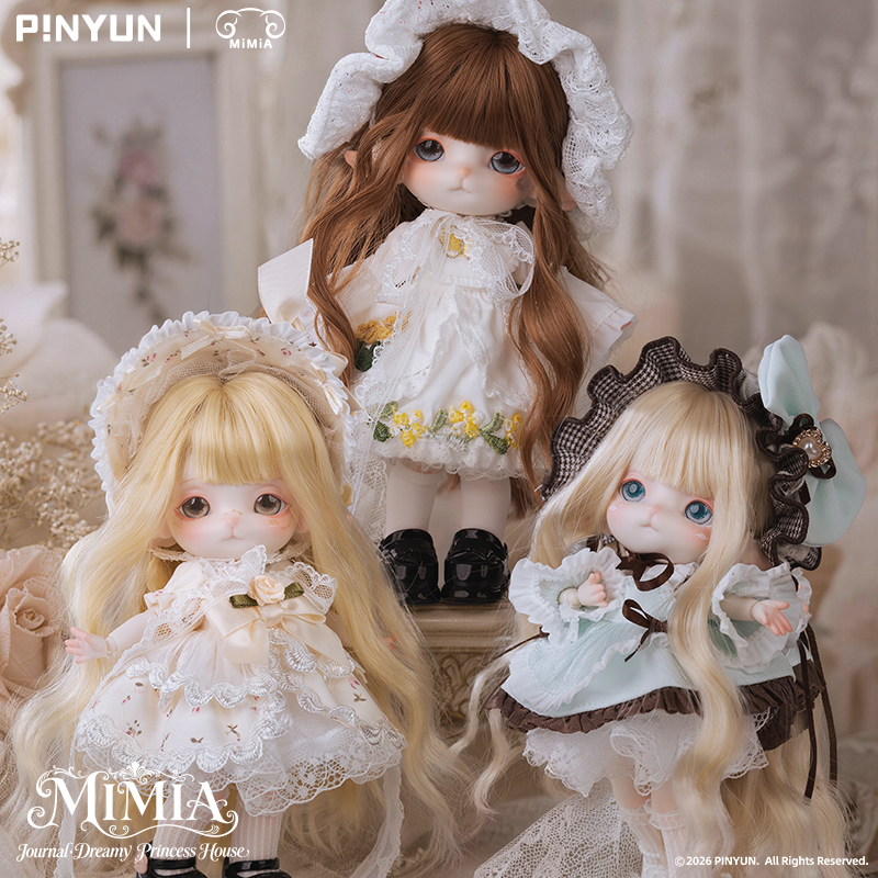MiMiA Journal Dream Princess House Series Articulated Doll Blind Box