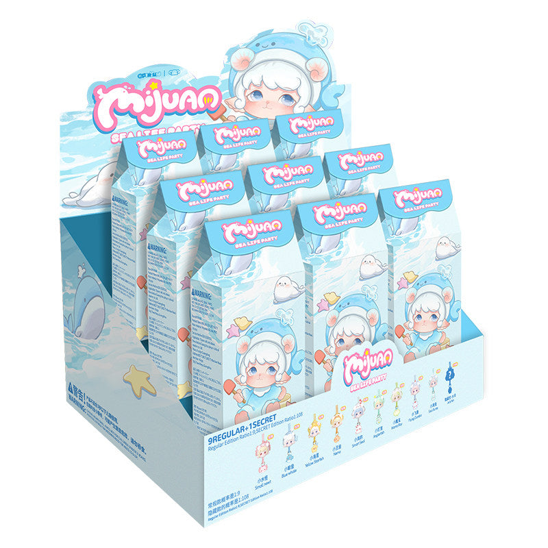 Mijuan Sea Life Party Series Lanyard Merch Blind Box