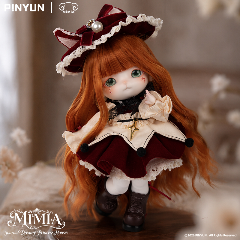 MiMiA Journal Dream Princess House Series Articulated Doll Blind Box